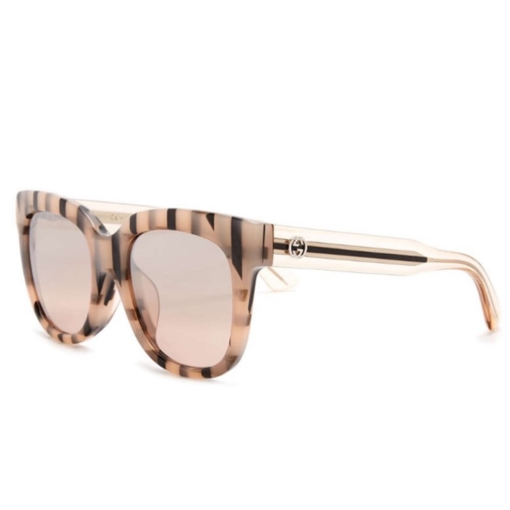 Authentic GUCCI 57m cat eye Acetate sunglasses - Picture 5 of 6